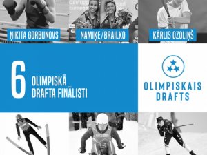 Starp programmas “Olimpiskais drafts” sešiem finālistiem iekļuvuši divi siguldieši
