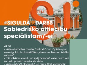 Aktuālās vakances Siguldas novada pašvaldībā un tās iestādēs