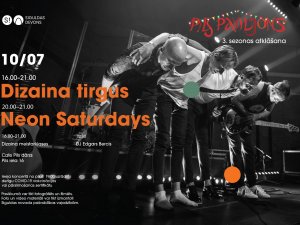 Sestdien ar grupas “Neon Saturdays” uzstāšanos un “Dizaina tirgu” atklās Siguldas pils paviljona koncertsezonu