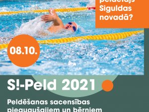 Piektdien notiks peldēšanas sacensības “S!-Peld 2021” pieaugušajiem un bērniem