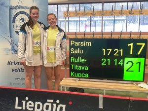 Siguldiešiem augsti sasniegumi Baltijas jaunatnes čempionātā badmintonā 