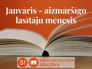 Siguldas novada bibliotēkās sācies “aizmāršīgo lasītāju mēnesis”