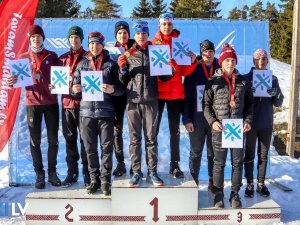 Siguldiešiem medaļas Latvijas čempionāta distanču slēpošanā 3. posmā