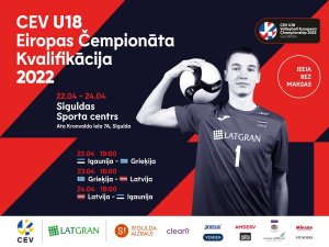 Siguldā norisināsies U-18 Eiropas čempionāta kvalifikācijas turnīrs volejbolā