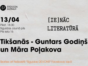 Aprīļa “[Ie]nāc literatūrā” sarunas notiks kopā ar tulkotāju Māru Poļakovu
