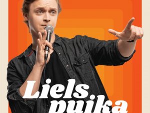 Jāņa Kreičmaņa stand-up komēdijas izrāde “Liels puika” Siguldā