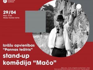 Allažu Tautas nams aicina uz stand-up komēdiju “Mačo”