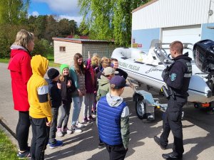 Pašvaldības policija piedalās Drošības dienā Inčukalna pamatskolā