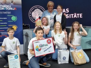 Siguldas pilsētas vidusskolas audzēkņi gūst uzvaru olimpiādē-konkursā