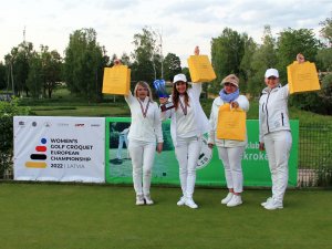 Golfa kroketa čempionātā Siguldas klubam “SIG-LIG” sudrabs un bronza