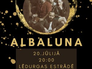 20. jūlijā Lēdurgā ar pirmo koncertu Latvijā uzstāsies etno grupa “Albaluna”