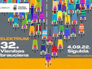 Šonedēļ Siguldā notiks vērienīgais Vienības velobrauciens; būs satiksmes ierobežojumi