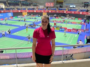 Badmintoniste Anna Kupča veiksmīgi startē Pasaules čempionātā junioriem