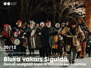20. decembrī Siguldā notiks Ziemas saulgriežu Bluķa vakars 