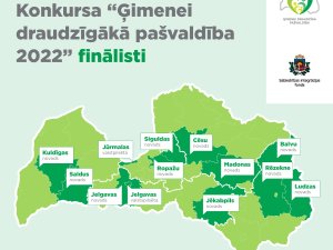 Siguldas novada pašvaldība – konkursa “Ģimenei draudzīgākā pašvaldība 2022” fināliste