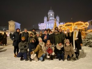 Siguldas novada jauniešu iniciatīvu centrs “Mērķis” projekta vizītē apmeklē Somiju