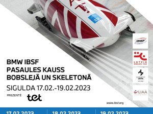 Šonedēļ Siguldā notiks Pasaules kausa sezonas noslēgums bobslejā un skeletonā