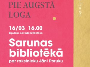 Sarunas Siguldas novada bibliotēkā ar literatūrvēsturnieku Viesturu Vecgrāvi