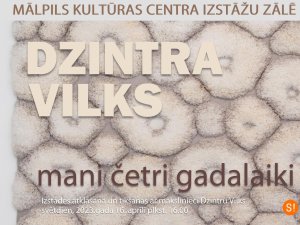 Mālpils Kultūras centrs piedāvā iepazīties ar Dzintras Vilks tekstīliju darbiem 