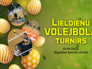 10. aprīlī Siguldā norisināsies tradicionālais Lieldienu volejbola turnīrs