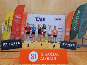 Siguldā noticis Latvijas čempionāts badmintonā jauniešiem