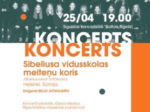 Koncertzālē “Baltais flīģelis” šonedēļ izskanēs divi koncerti