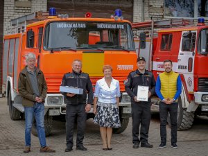 Siguldas novada pašvaldība sveic Ugunsdzēsēju un glābēju dienā