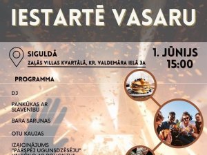 Siguldas novada jaunieši tiek aicināti uz festivālu “Iestartē vasaru” 