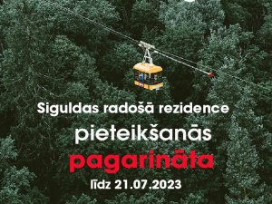 Līdz 21. jūlijam pagarināta pieteikšanās Siguldas novada radošajai rezidencei