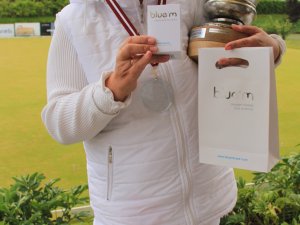 Latvijas dāmu (50+) golfa kroketa čempionātā triumfē siguldiete