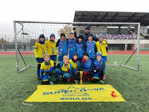 Vidzemes jaunatnes festivālā futbolā U10 čempioni – SK “Super Nova/Sigulda”