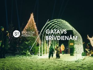Šonedēļ Siguldas novadā: Ziemassvētku eglīšu iedegšana un citu ziemas prieku baudīšana