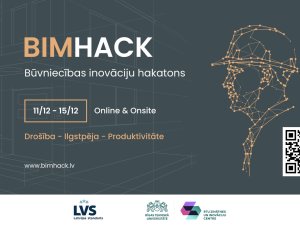 Iespēja piedalīties būvniecības inovāciju hakatonā “BIMHack”