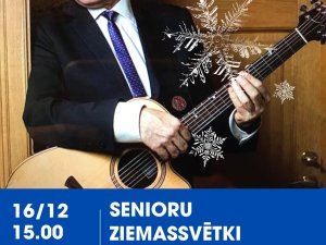 Siguldas pagasta Kultūras namā notiks Ziemassvētku koncerts senioriem