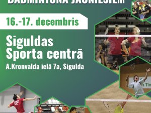 Nedēļas nogalē Siguldā notiks starptautiskas badmintona sacensības