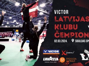 Brīvdienās notiks Victor Latvijas klubu čempionāts badmintonā