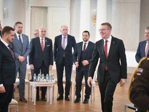 Siguldas novada pašvaldības vadība devās darba vizītē pie Valsts prezidenta