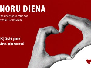 Nākamajā nedēļā Siguldā notiks asins donoru diena