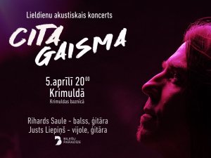 Rihards Saule ielūdz uz koncerta “Cita Gaisma” pirmatskaņojumu