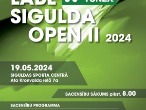 19. maijā Siguldas Sporta centrā notiks tradicionālās sacensības badmintonā 